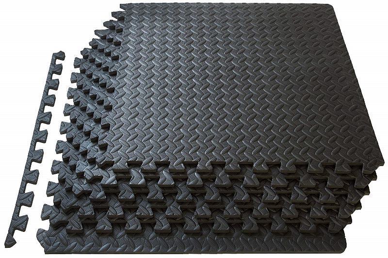 Interlocking Eva Stall Mats (1M X 1M X 1Cm) Sports