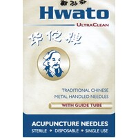 Hwato Acupuncture Needles with Guide tube - 0.20 x 30mm Box/100 HT2030