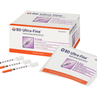 BD Ultra-Fine Insulin Syringe 0.3mL 29G x 12.7mm - Box/100 326103