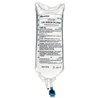 Sodium Chloride 0.9% Infusion 1000mL - Bag  AHB1324
