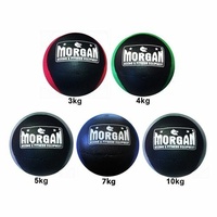 MORGAN 2-TONE COMMERCIAL GRADE MEDICINE BALL (3KG-10KG)
