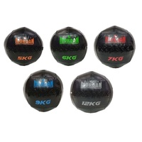 Morgan Cross Functional Fitness Wall Ball Set Of 5 (5 + 6 + 7  +  9 + 12Kg)