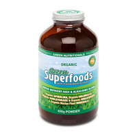 Organic Green Superfoods Vegan Capsules (600mg) 250 Caps