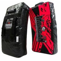 Morgan Bkk Ready Heavy Duty Large Curved Strike & Hit Shield [Fluro Pink]