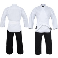 Yamasaki Pro Salt & Pepper Karate Uniform (10Oz)