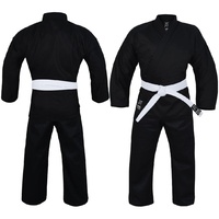Yamasaki Pro Black Karate Uniform (10Oz)