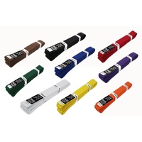 YAMASAKI COLOURED MARTIAL ARTS BELTS (DELUXE)