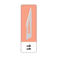 inhealth™ Carbon Steel Scalpel Blade - Box/100 [Size: #11]