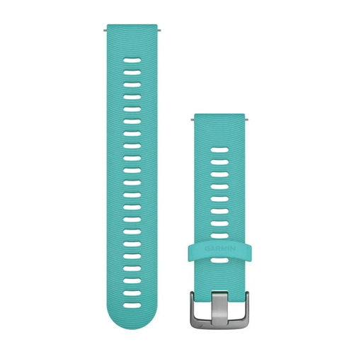 Garmin Forerunner 645 Quick Release Bands (20 mm) [Colour : Aqua Silicone] 010-11251-1Q