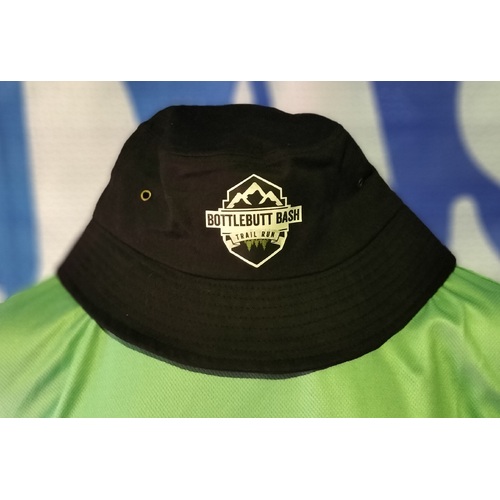 Bottlebutt Bash Trail Run BUCKET HAT[Colour:Black][Size:Medium]