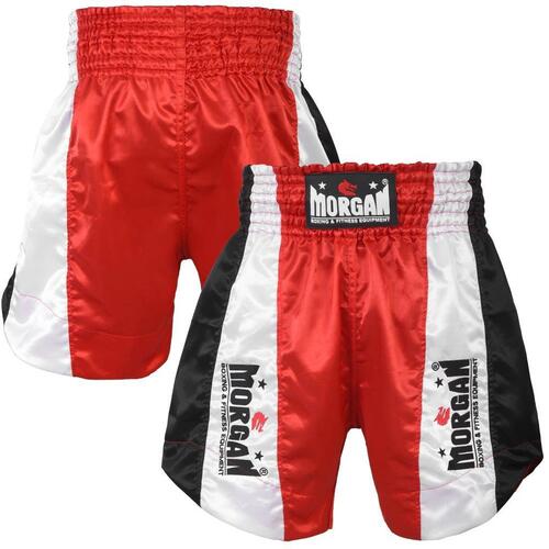 Morgan Elite Boxing Shorts [Red Small]