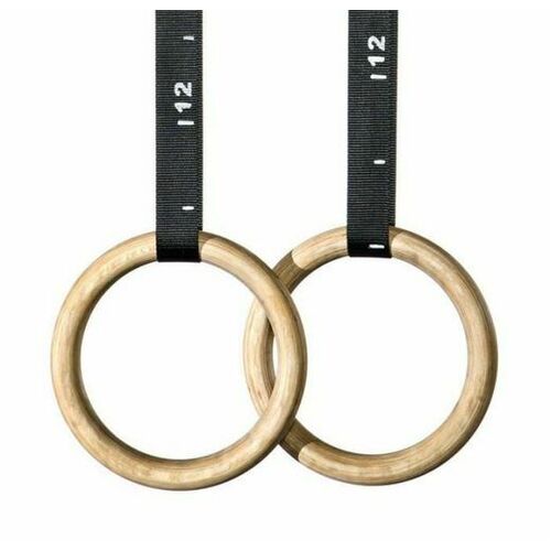 Morgan Competition Grade Gymnastic/Gym Wooden Rings 