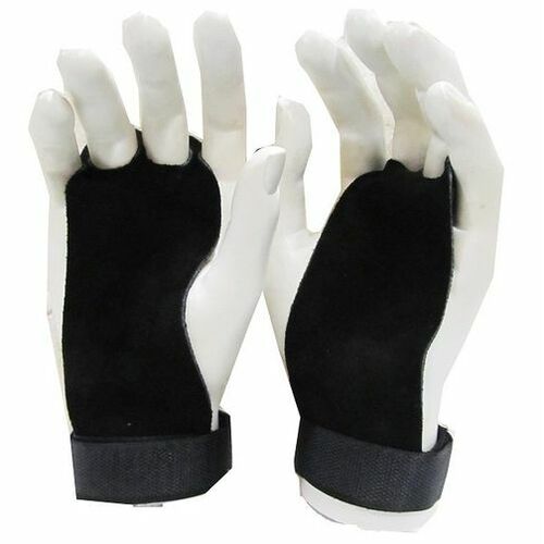 Morgan Leather Palm Grips (Pair)[Black Medium]