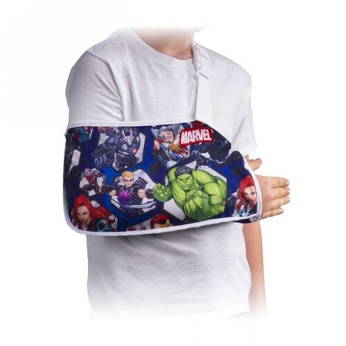 Donjoy Advantage Marvel Kids Arm Sling [Size: Youth] [Colour : Avengers]