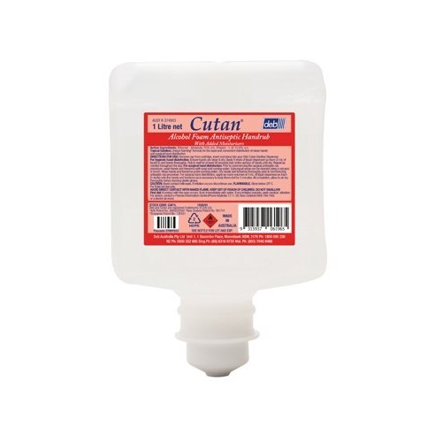 Cutan® Alcohol Foam Antiseptic Handrub 1Ltr Cartridge 