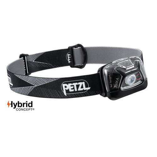 PETZL TIKKA headlamp Hybrid Concept 300 Lumens [Colour: Black]