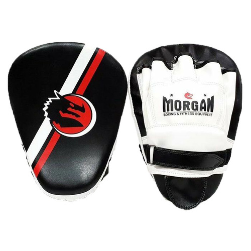 Morgan V2 Classic All Purpose Pre-Bent Focus Pads (Pair) [Black/White]