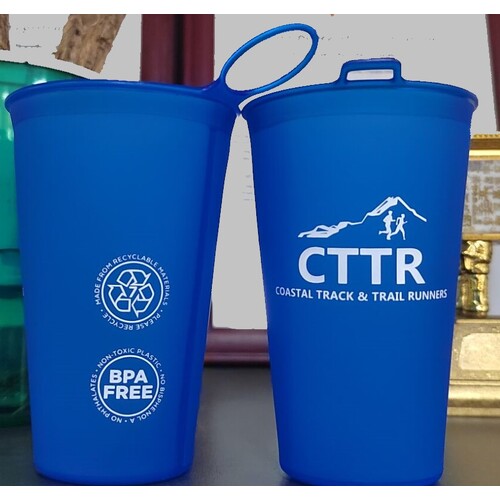 CTTR 200ml Collapsible Trail Running Cup Blue