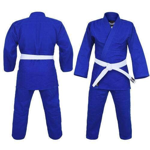 Dragon Blue 1.5 (550Gsm) Judo Weave Uniform[1]