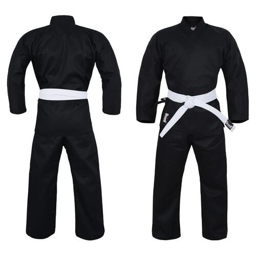 Dragon Karate Uniform (Black) - 8Oz[7]