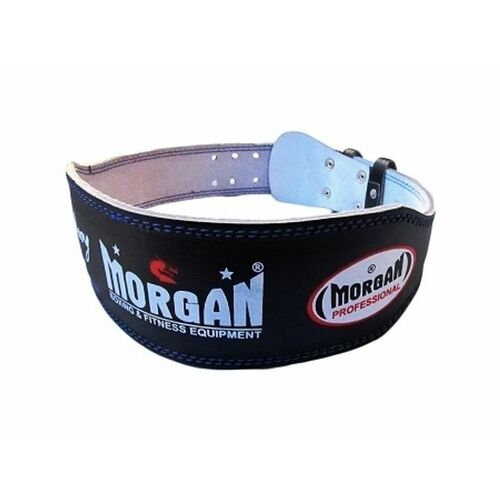 Morgan Professional 10Cm Wide Leather Weight Lifting Belt[Large]