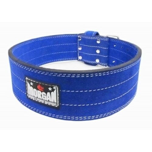 Morgan Quick Release Suede Leather Weight Belt [Large]