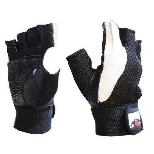 Morgan Leather/Mesh Weight Gloves[Large]