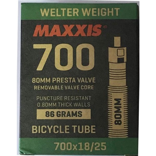 MAXXIS WELTERWEIGHT TUBE 700c [Size: 18/25 PV80 RVC EIB69823100]