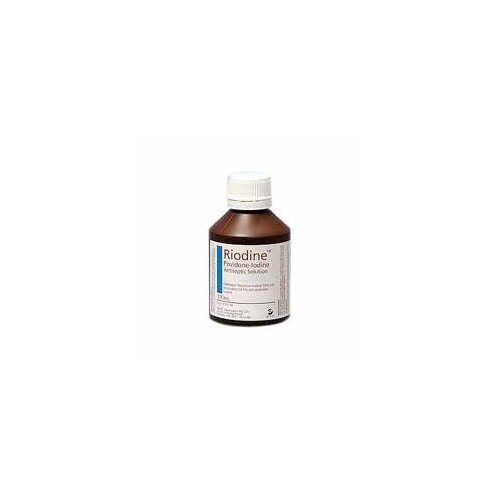 RIODINE POVIDONE-IODINE Antiseptic solution 10% 100ML