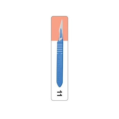 inhealth™ Scalpel Blade and Handle  Box/10 [Size: 11]