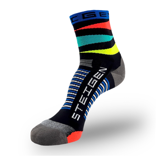 STEIGEN RETRO Running & Cycling Socks 1/2 Length