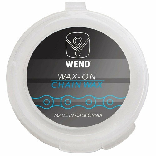 WEND WAX-ON CHAIN LUBE 29ML [Colour: Clear/White]