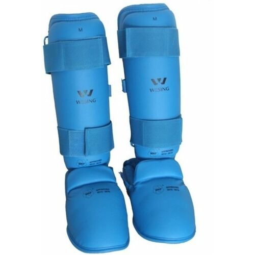 Wesing Wkf Approved Shin And Instep [Large Blue]